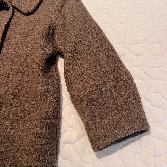 BANANA REPUBLIC Wool Pea Coat - Size M - Picture 4 of 10